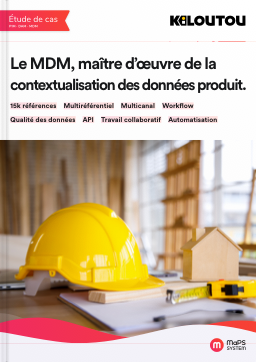 etude de cas solution MDM kiloutou contextualisation des données produit