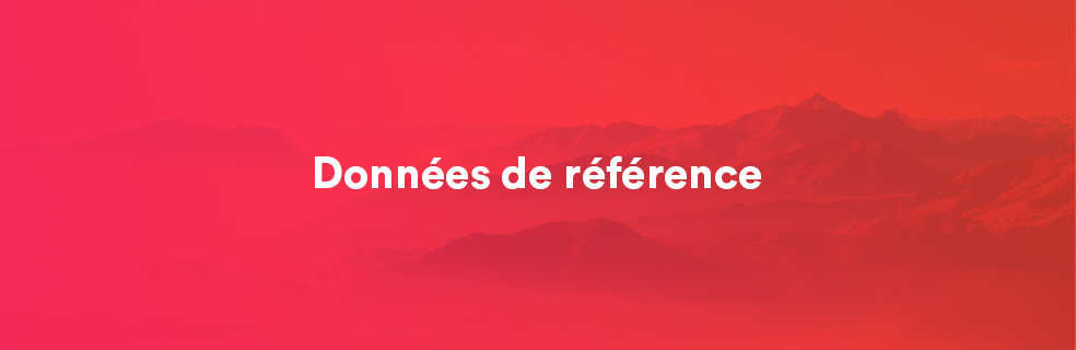 Données de référence