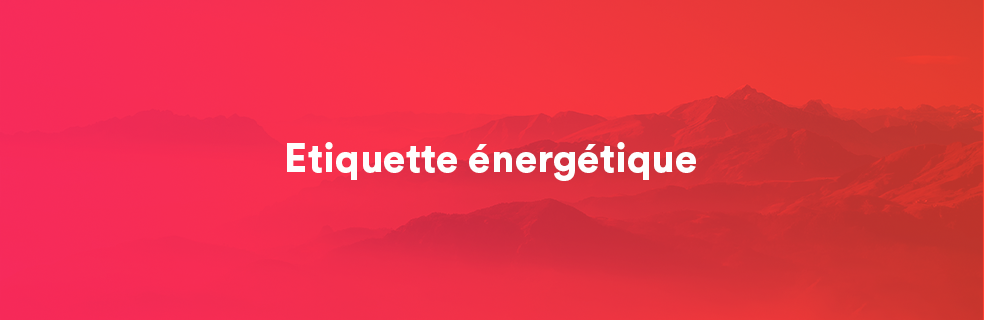 Étiquette énergétique